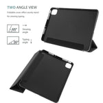 For Xiaomi Pad 5/ Pad 5 Pro Lightweight Slim PU Tablet Case Matte TPU Trifold Stand Cover with Auto Wake/Sleep