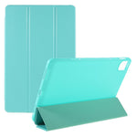 For Xiaomi Pad 5/ Pad 5 Pro Lightweight Slim PU Tablet Case Matte TPU Trifold Stand Cover with Auto Wake/Sleep