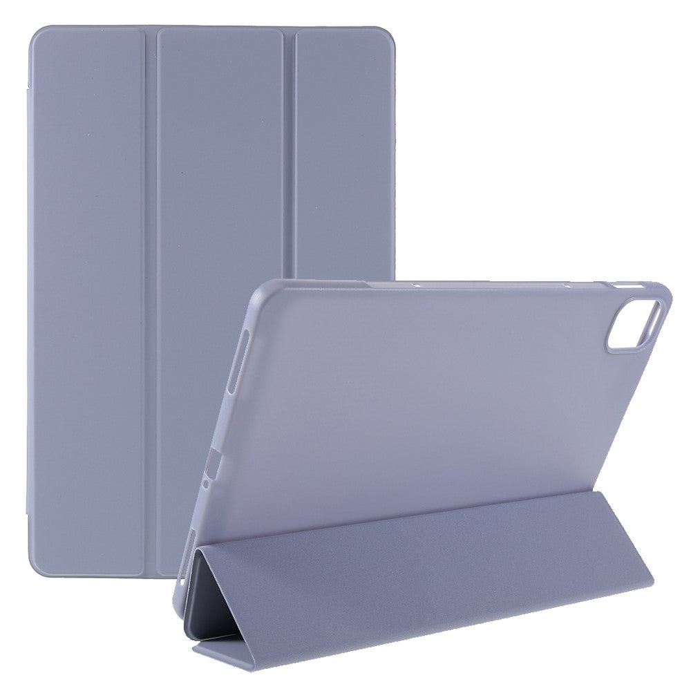 For Xiaomi Pad 5/ Pad 5 Pro Lightweight Slim PU Tablet Case Matte TPU Trifold Stand Cover with Auto Wake/Sleep
