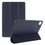 For Xiaomi Pad 5/ Pad 5 Pro Lightweight Slim PU Tablet Case Matte TPU Trifold Stand Cover with Auto Wake/Sleep