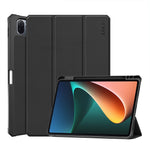 ENKAY HAT PRINCE Stylish Anti-Fall Auto Wake/Sleep Tri-fold Stand PU Leather + TPU Tablet Case Shell with Pen Slot for Xiaomi Pad 5/5 Pro