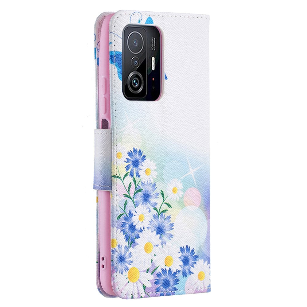 Pattern Printing Wallet Stand Leather Phone Flip Case Protective Cover for Xiaomi 11T / 11T Pro