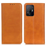 Delat läder, självabsorberande, fallskyddande, stötsäkert plånboksfodral för Xiaomi 11T/11T Pro