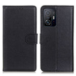 Classic Litchi Texture Anti-Drop Anti-Shock Wallet Stand Leather Phone Case Cover for Xiaomi 11T/11T Pro