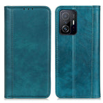 Litchi Texture Auto-absorbed Anti-drop Well-protected Split Leather Phone Cover Case with Wallet Stand for Xiaomi 11T/11T Pro
