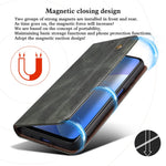 Vaxartad Crazy Horse-textur Välskyddad Snygg Plånboksdesign Magnetiskt Självabsorberande PU-läderfodral för Xiaomi 11T Pro