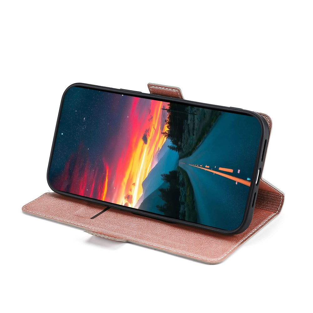 Stand Card Holder Design Ultra-thin Magnetic Clasp Leather Phone Cover Protector for Xiaomi Mi 11 Lite 4G/5G/11 Lite 5G NE