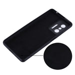 Liquid Silicone Phone Case Shockproof Precise Cutout Solid Color Phone Cover with Handy Strap for Xiaomi 11T / 11T Pro