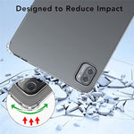 Four-Corner Airbag Shock Absorption Transparent TPU Protective Cover for Xiaomi Pad 5 / Pad 5 Pro