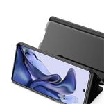 Xiaomi 11T / 11T Pro flip-læderetui med stander og fuld kropsbeskyttelse til mobiltelefon