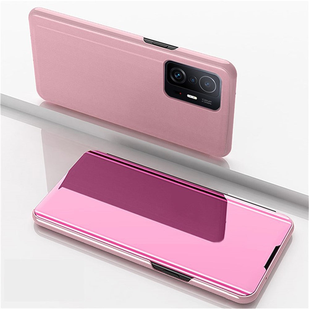 Xiaomi 11T / 11T Pro flip-læderetui med stander og fuld kropsbeskyttelse til mobiltelefon