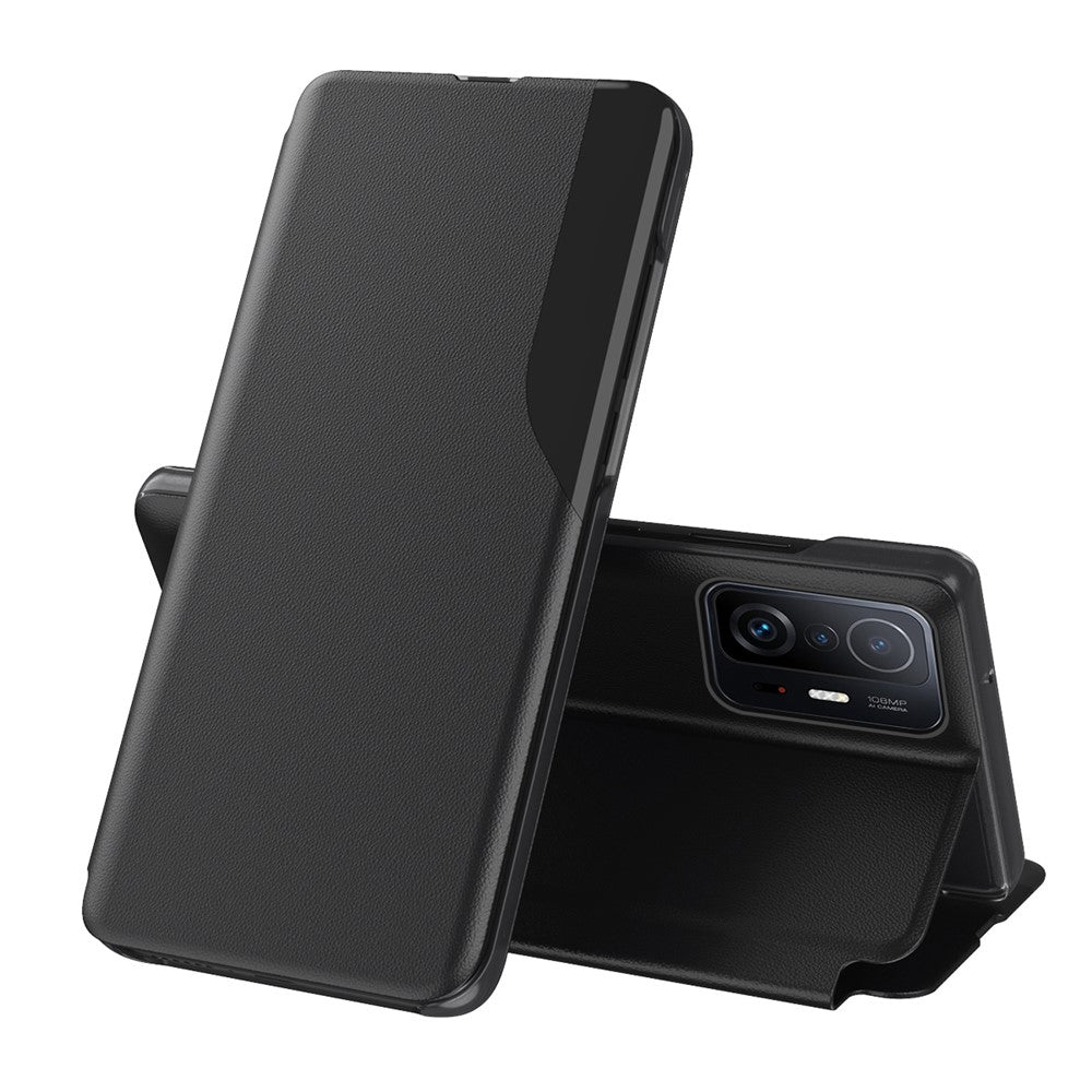 Phone Case Folio Flip PU Leather Stand Cover for Xiaomi 11T / 11T Pro