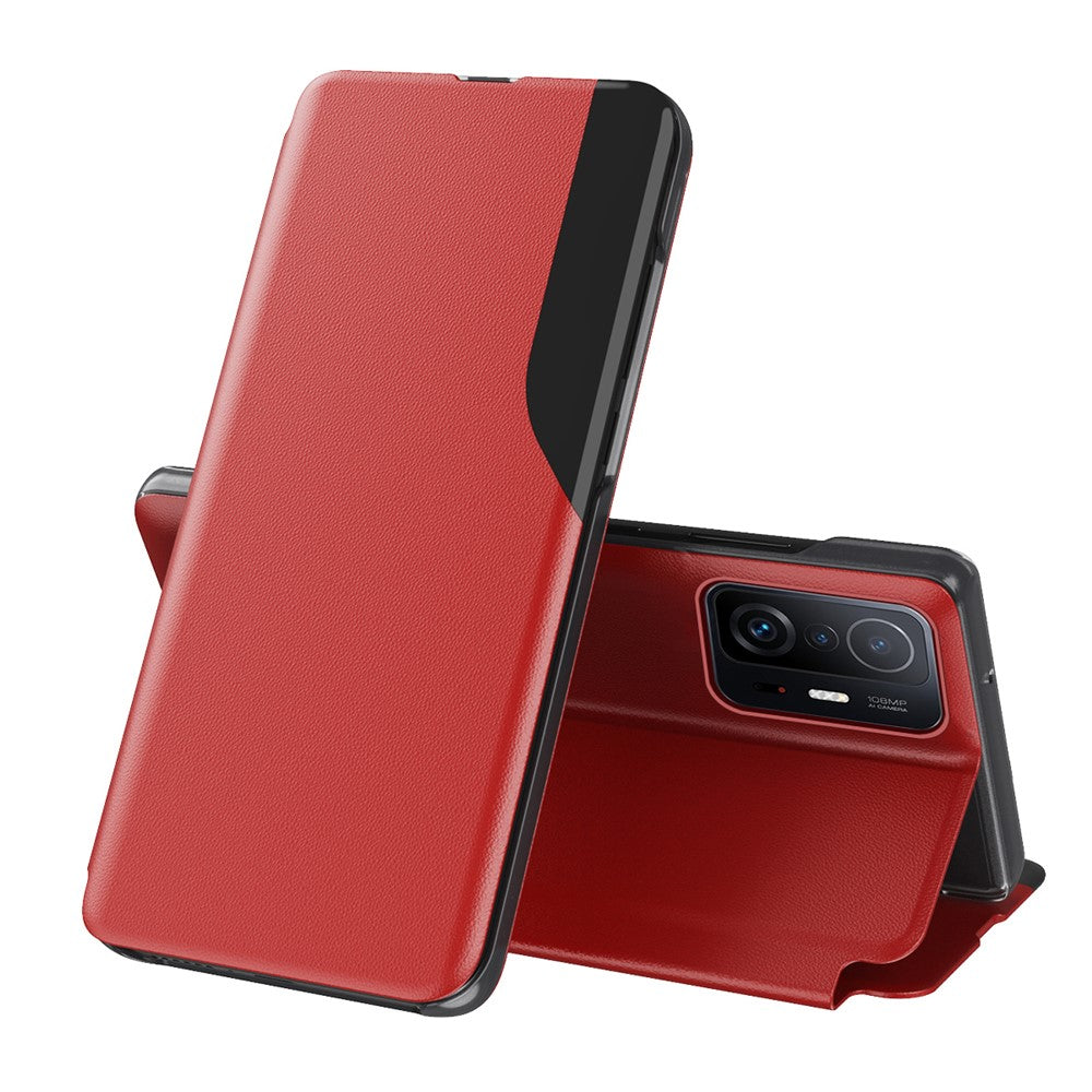 Phone Case Folio Flip PU Leather Stand Cover for Xiaomi 11T / 11T Pro