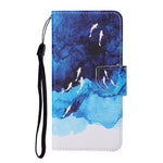 Pattern Printing Stand Wallet Design Protective Leather Case Phone Cover with Lanyard for Xiaomi 11T/11T Pro