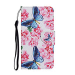 Pattern Printing PU Leather Phone Stand Wallet Case Protective Cover with Wrist Strap for Xiaomi 11T/11T Pro