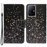 Pattern Printing PU Leather Phone Stand Wallet Case Protective Cover with Wrist Strap for Xiaomi 11T/11T Pro
