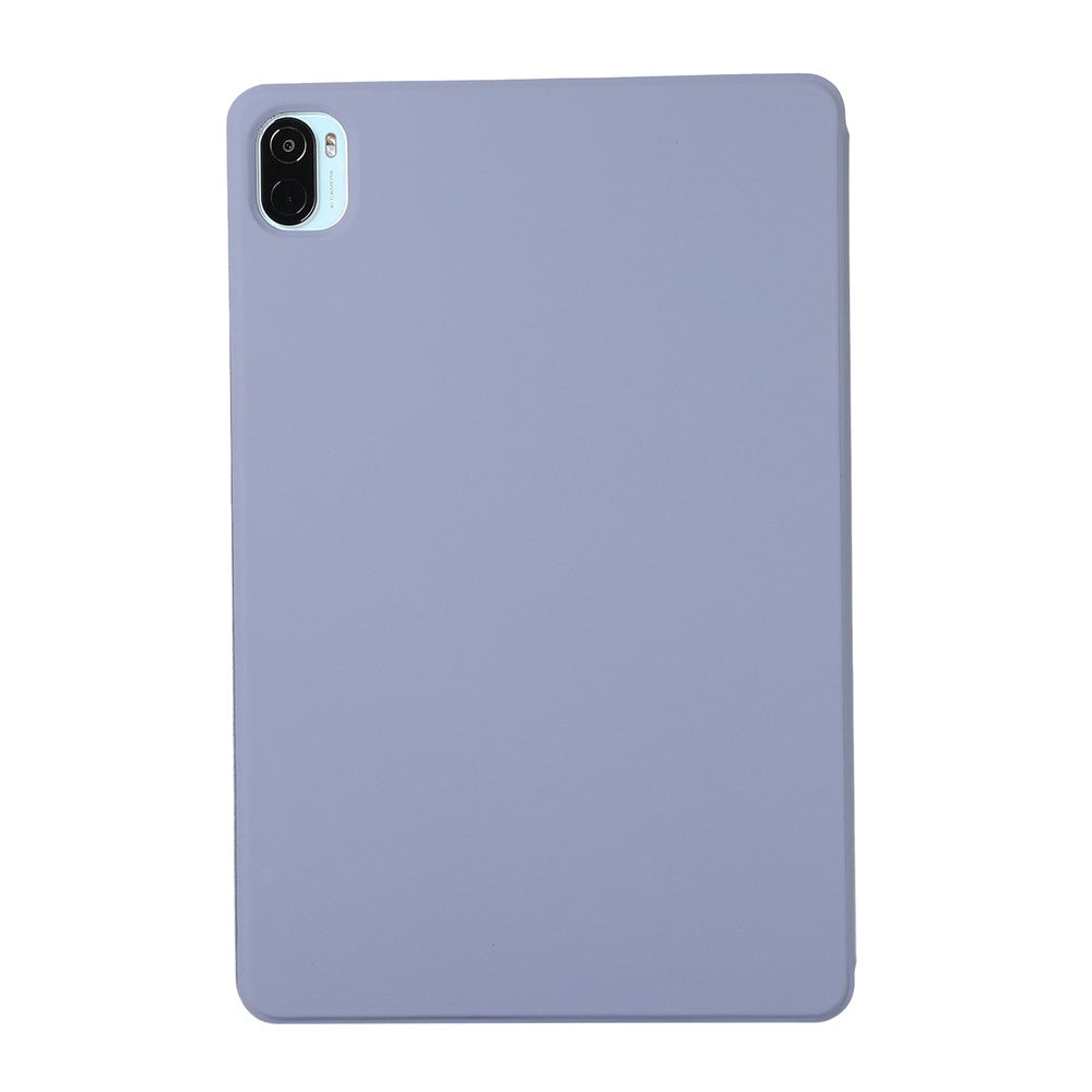 Hard PC + PU Leather Auto-Absorbed Trifold Stand Light Slim Tablet Cover Shell for Xiaomi Pad 5/5 Pro