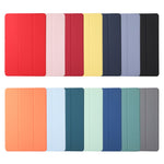 Hard PC + PU Leather Auto-Absorbed Trifold Stand Light Slim Tablet Cover Shell for Xiaomi Pad 5/5 Pro