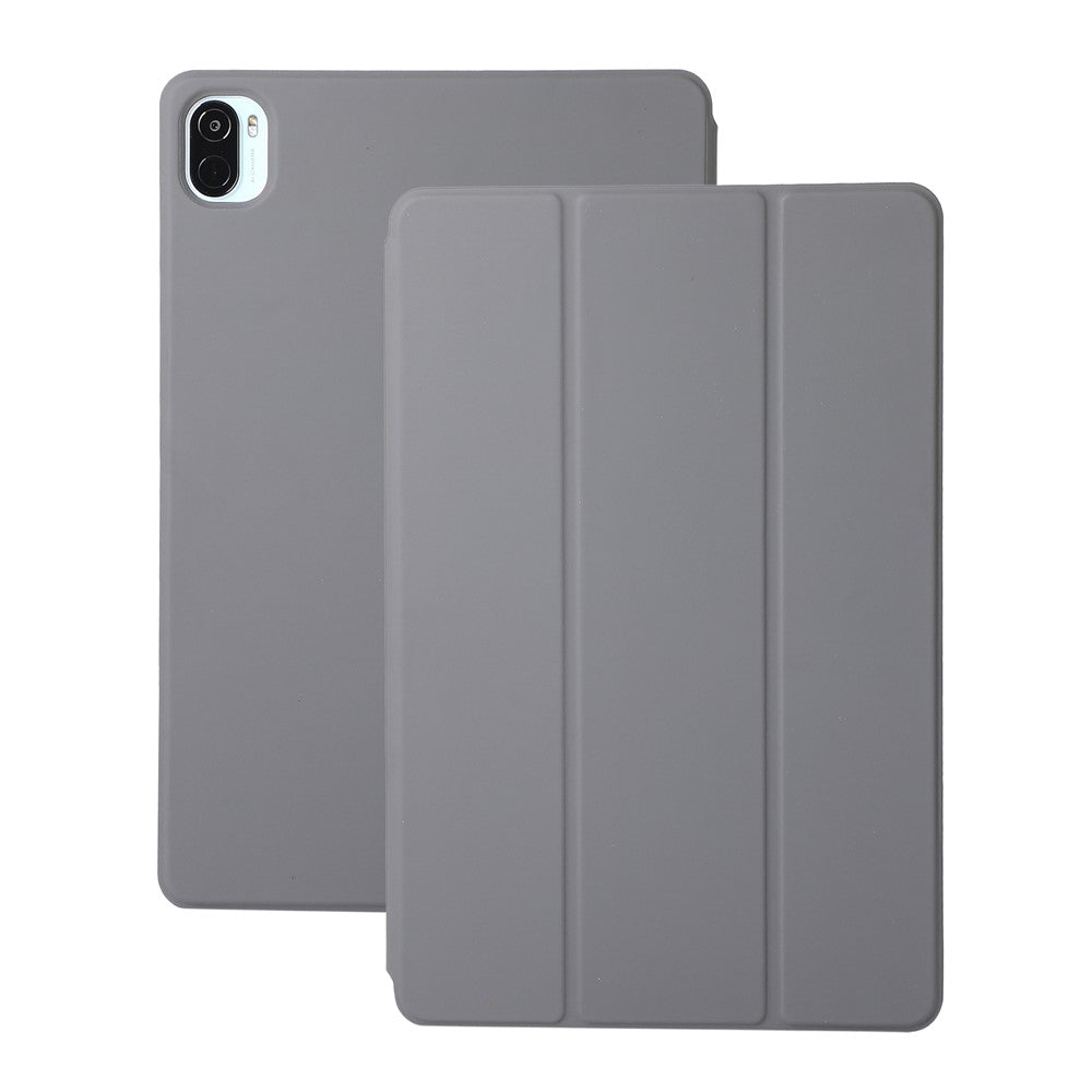 Hard PC + PU Leather Auto-Absorbed Trifold Stand Light Slim Tablet Cover Shell for Xiaomi Pad 5/5 Pro