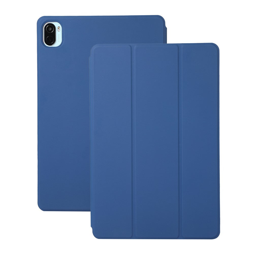 Hard PC + PU Leather Auto-Absorbed Trifold Stand Light Slim Tablet Cover Shell for Xiaomi Pad 5/5 Pro