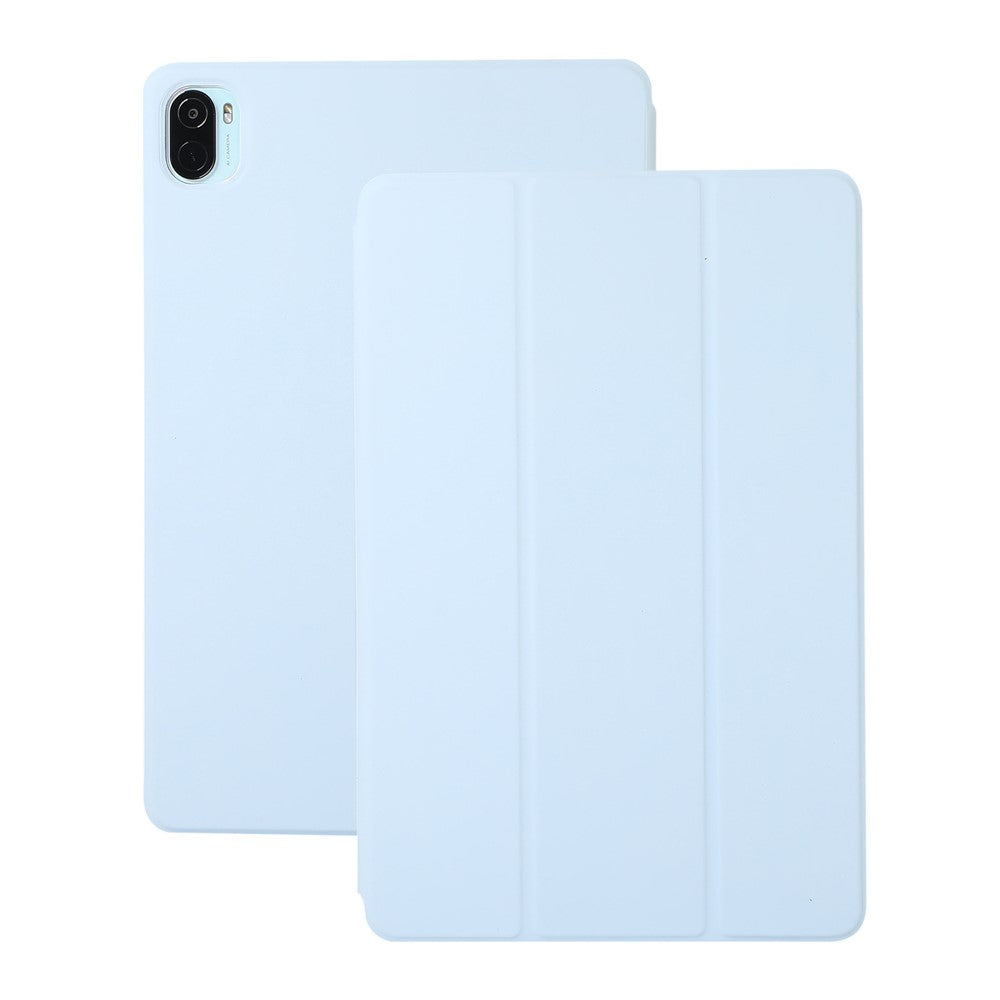 Hard PC + PU Leather Auto-Absorbed Trifold Stand Light Slim Tablet Cover Shell for Xiaomi Pad 5/5 Pro