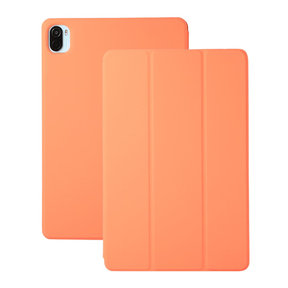 Hard PC + PU Leather Auto-Absorbed Trifold Stand Light Slim Tablet Cover Shell for Xiaomi Pad 5/5 Pro