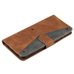 Splicing Stitching Skin-touch PU Leather and TPU Stand Wallet Phone Case Protective Cover for Xiaomi 11T/11T Pro