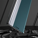 Auto Absorption Folio Flip Electroplated Leather Stand Phone Case Shell for Xiaomi 11T / 11T Pro