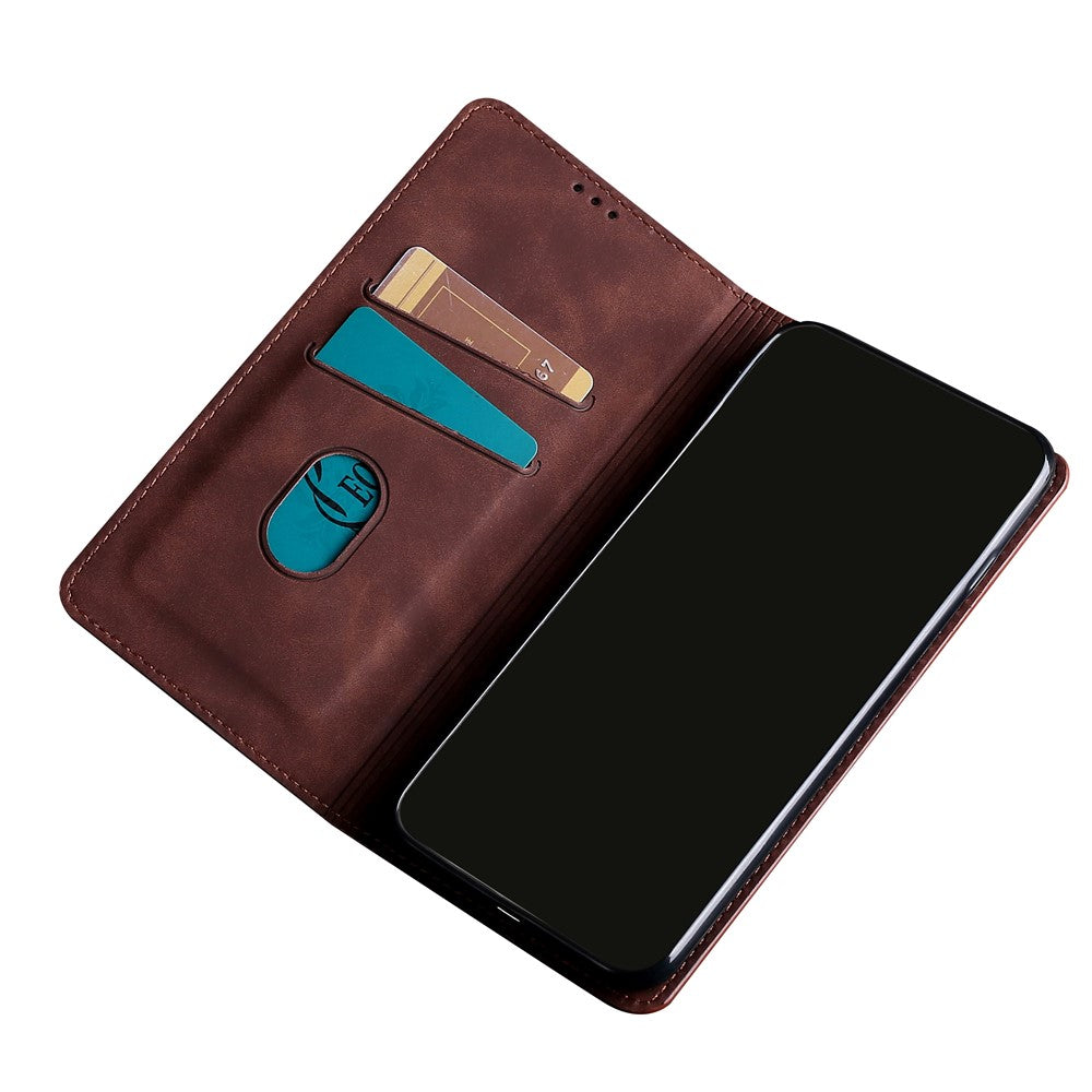 Magnetiskt PU-läderfodral med automatisk stängning, fällbart skydd och korthållare för Xiaomi Redmi Note 10 Pro 4G (Global) / Redmi Note 10 Pro 4G (Indien) / Redmi Note 10 Pro Max