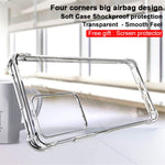 IMAK Four-Corner Airbag Shock-Absorbing Soft TPU Phone Case with Screen Protector for Xiaomi 11T / 11T Pro