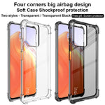 IMAK Four-Corner Airbag Shock-Absorbing Soft TPU Phone Case with Screen Protector for Xiaomi 11T / 11T Pro
