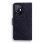 Stötsäkert PU-läder och TPU-flipfodral med tryckt tigermönster, plånboksfodral för Xiaomi 11T Pro / Xiaomi 11T