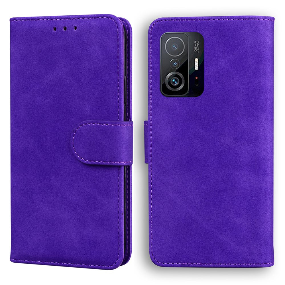 Scratch Resistant TPU PU Leather Protective Phone Case Shell with Stand and Wallet for Xiaomi 11T Pro / Xiaomi 11T