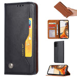 Auto-absorbed Outer Card Slot Wallet Stand Leather Cellphone Cover Protector for Xiaomi 11T / Xiaomi 11T Pro