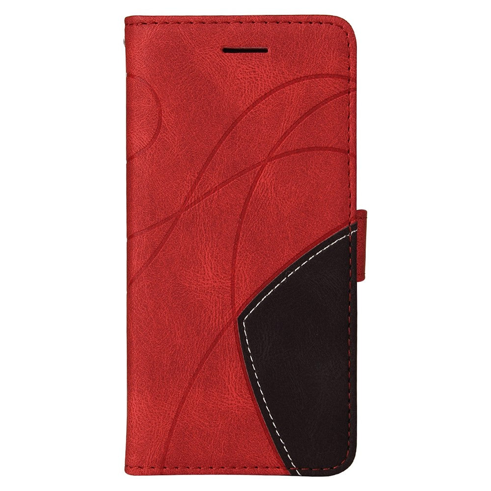 For Xiaomi 11T / 11T Pro Leather Case Wallet Stand Color Splicing Phone Cover