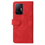 For Xiaomi 11T / 11T Pro Leather Case Wallet Stand Color Splicing Phone Cover