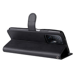 For Xiaomi 11T / 11T Pro Case Solid Color Leather Mobile Cover Wallet Stand with Strap