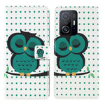 Pattern Printing Premium PU Leather Wallet Folio Flip Stand Protective Case for Xiaomi 11T / 11T Pro