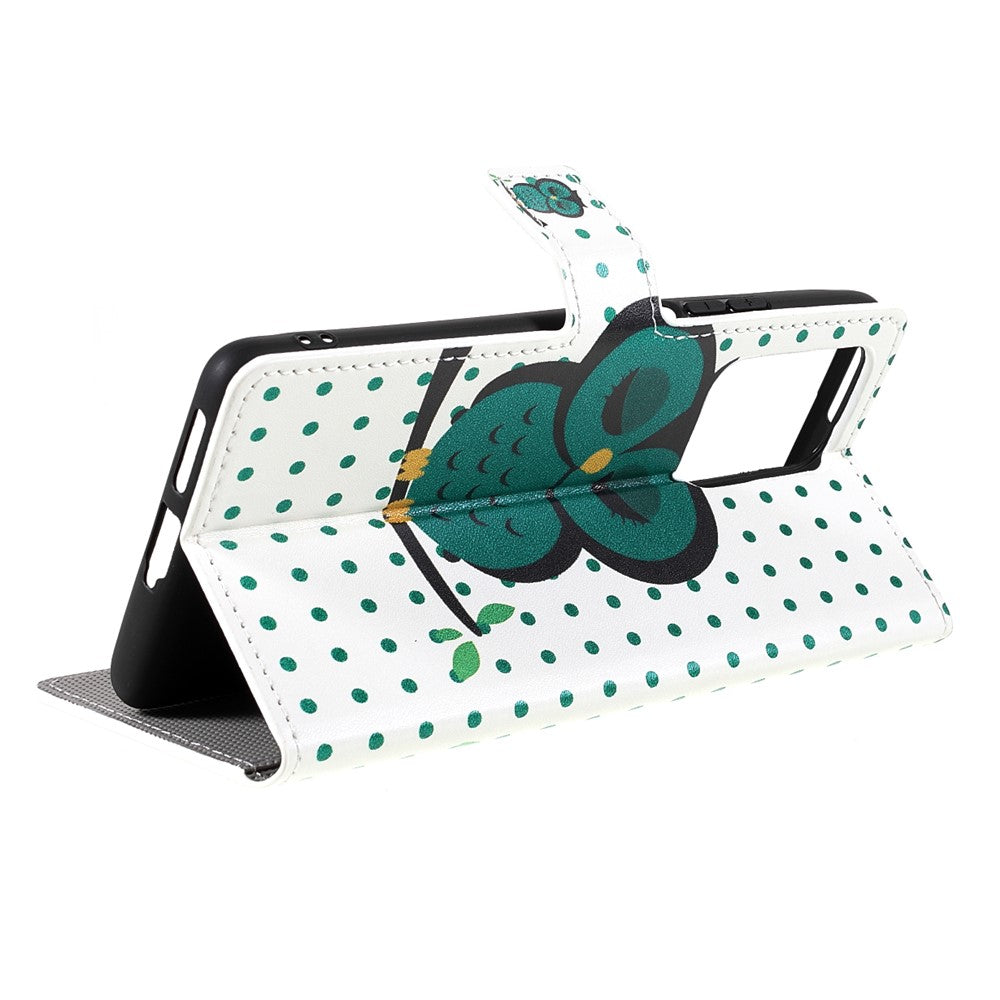 Mönstertryck Premium PU-läder Plånbok Folio Flip Stand Skyddsskal för Xiaomi 11T / 11T Pro