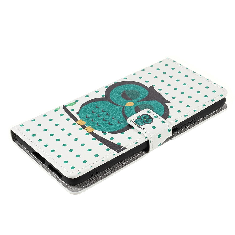Pattern Printing Premium PU Leather Wallet Folio Flip Stand Protective Case for Xiaomi 11T / 11T Pro