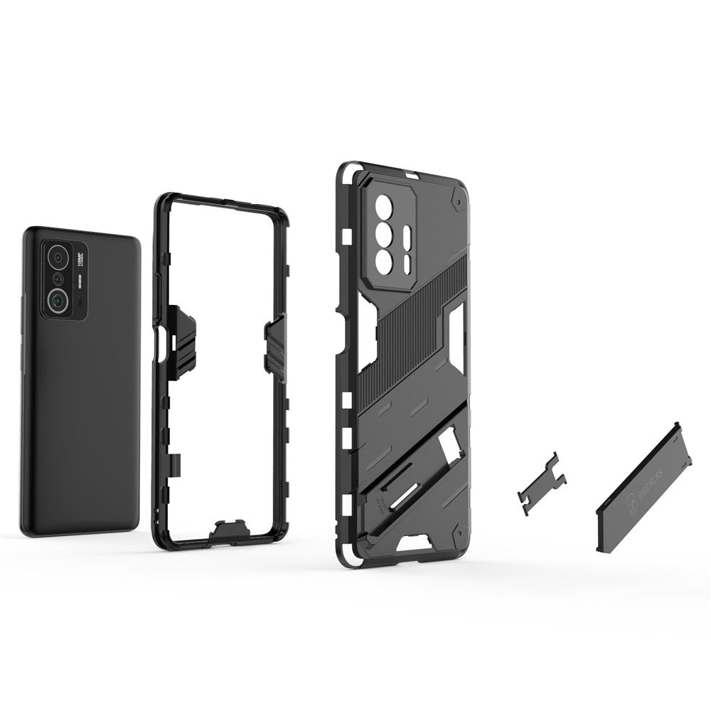 Kickstand Dual Layer Hard PC Soft TPU Rugged Protective Phone Case for Xiaomi 11T/ 11T Pro