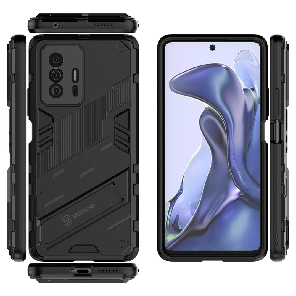 Kickstand Dual Layer Hard PC Soft TPU Rugged Protective Phone Case for Xiaomi 11T/ 11T Pro
