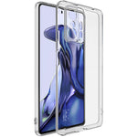 IMAK UX-5 Series Anti-Scratch Flexible Soft TPU Shockproof Clear Phone Case for Xiaomi 11T / 11T Pro