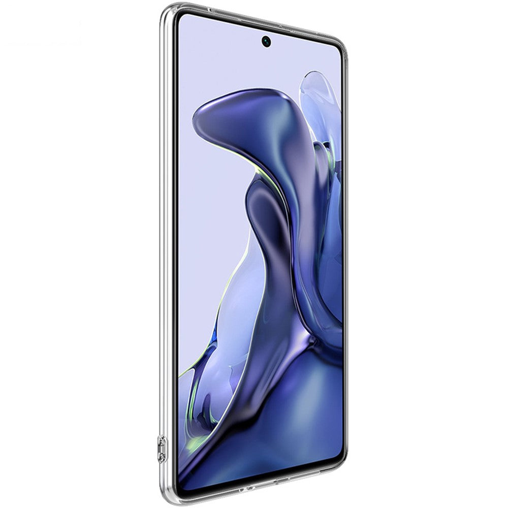IMAK UX-5 Series Anti-Scratch Flexible Soft TPU Shockproof Clear Phone Case for Xiaomi 11T / 11T Pro