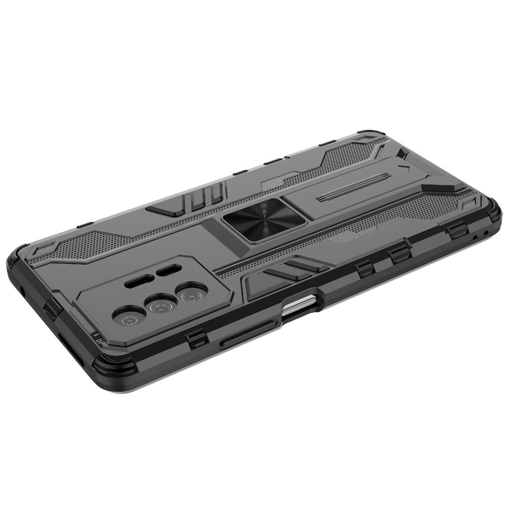Fallskyddande Hårt PC + Mjukt TPU Hybrid Stödskal för Xiaomi 11T / 11T Pro