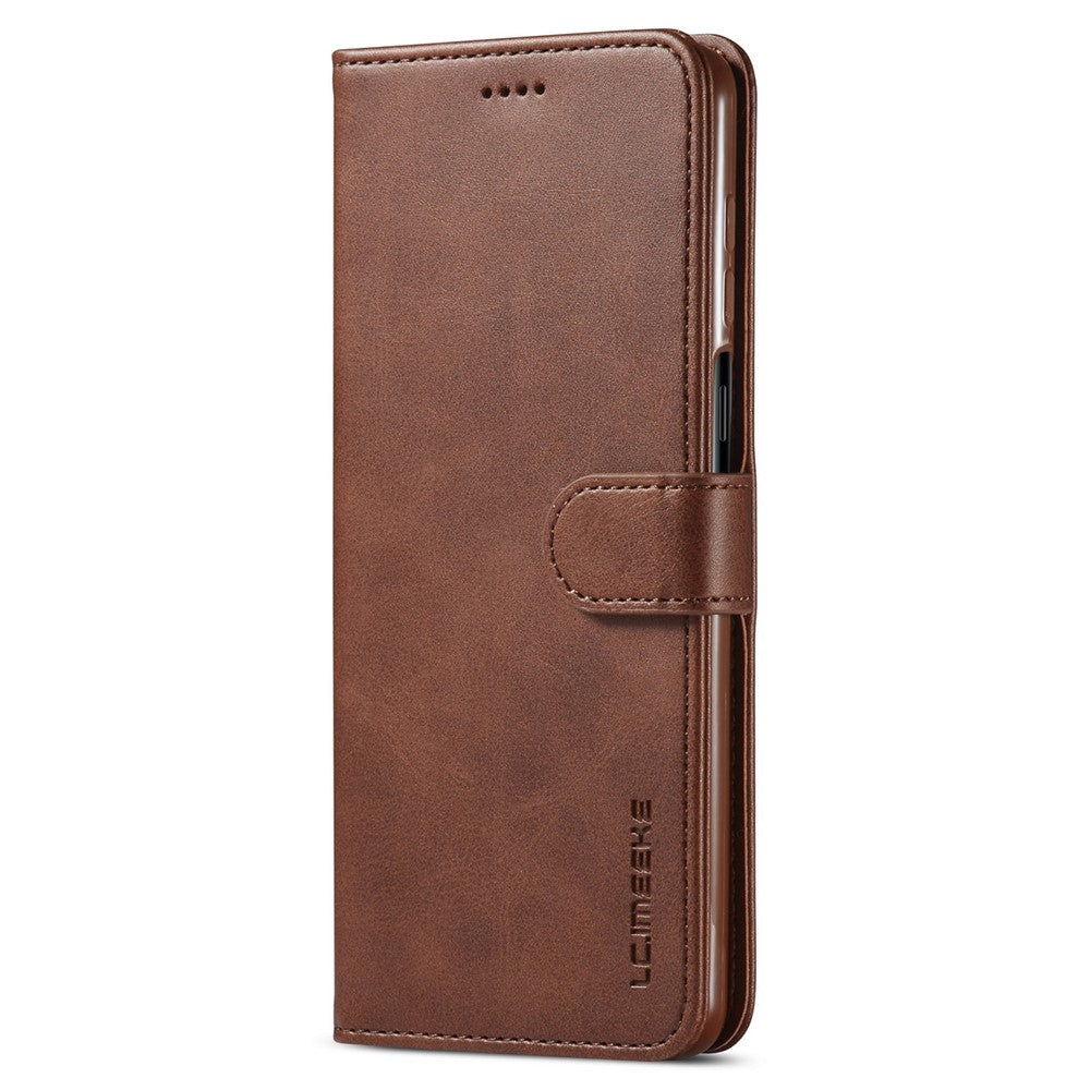 LC.IMEEKE PU Leather Wallet Stand Protective Phone Cover Case for Xiaomi Redmi Note 10 Lite
