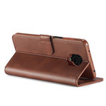 LC.IMEEKE PU Leather Wallet Stand Protective Phone Cover Case for Xiaomi Redmi Note 10 Lite