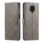 LC.IMEEKE PU Leather Wallet Stand Protective Phone Cover Case for Xiaomi Redmi Note 10 Lite