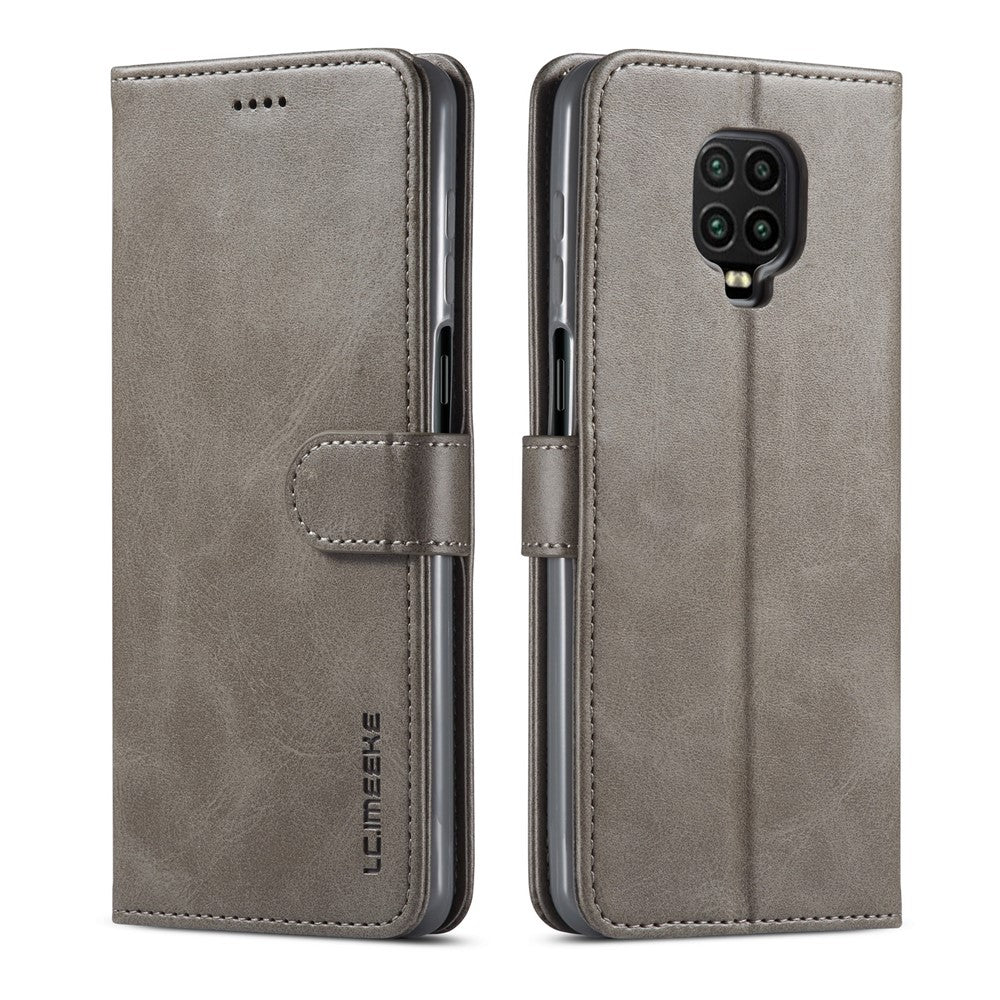 LC.IMEEKE PU Leather Wallet Stand Protective Phone Cover Case for Xiaomi Redmi Note 10 Lite