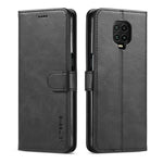 LC.IMEEKE PU Leather Wallet Stand Protective Phone Cover Case for Xiaomi Redmi Note 10 Lite